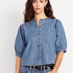 Old Navy Denim Top